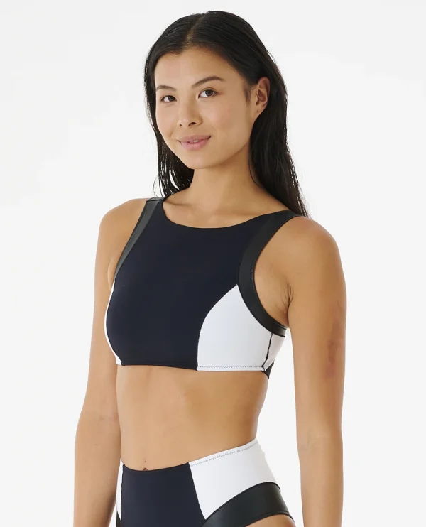 grossiste en ligne Rip Curl Mirage Ultimate Bikinicroptop Hoge Nek 3