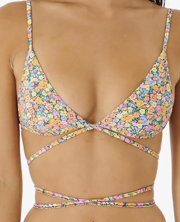 Satisfait ou Remboursé Rip Curl Afterglow Bikiniwikkeltop Triangel Met Bloemen 6