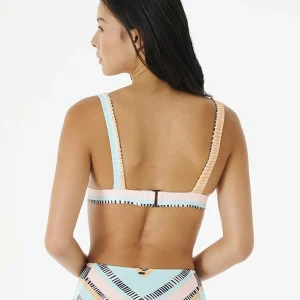 Rip Curl Ripple Effect Cropped Bikinitop prix pas cher 16