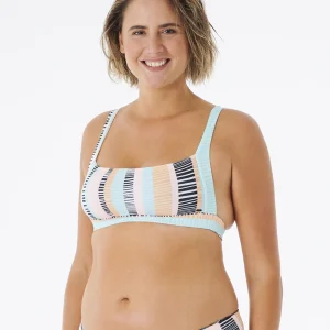 Rip Curl Ripple Effect Cropped Bikinitop prix pas cher 24