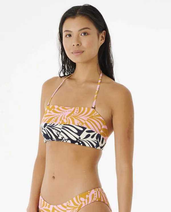 Rip Curl Afterglow Swirl Bandeau Bikinitop nouvelle saison 3