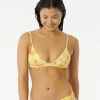 fashioniable Rip Curl Summer Rain Fixed Triangle Bikinitop 19