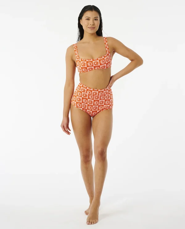 Rip Curl Summer Check Jacquard Bikinicroptop grande marque pas cher 5