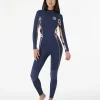 Top ventes Rip Curl Dames Dawn Patrol 3/2 Wetsuit Met Rugritssluiting 10