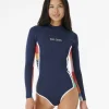 Rip Curl G Bomb 1mm Springsuit Met Lange Mouwen En Rugritssluiting Top ventes 19