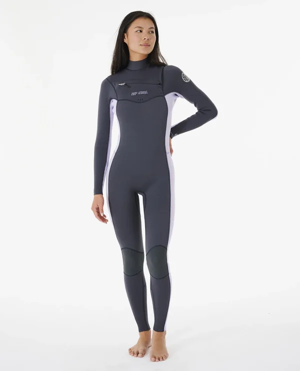 Rip Curl Dames Dawn Patrol 3/2 Wetsuit Met Borstritssluiting magasins pour 1