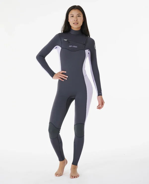 Rip Curl Dames Dawn Patrol 3/2 Wetsuit Met Borstritssluiting magasins pour 5