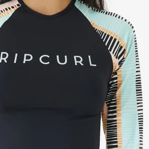 marque pas cher en ligne Rip Curl Ripple Effect UPF UV T-shirt Met Lange Mouwen 15