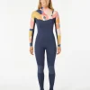 outlet Rip Curl Women Dawn Patrol 5/3 Chest Zip Wetsuit 19