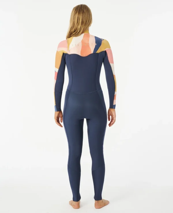 outlet Rip Curl Women Dawn Patrol 5/3 Chest Zip Wetsuit 4