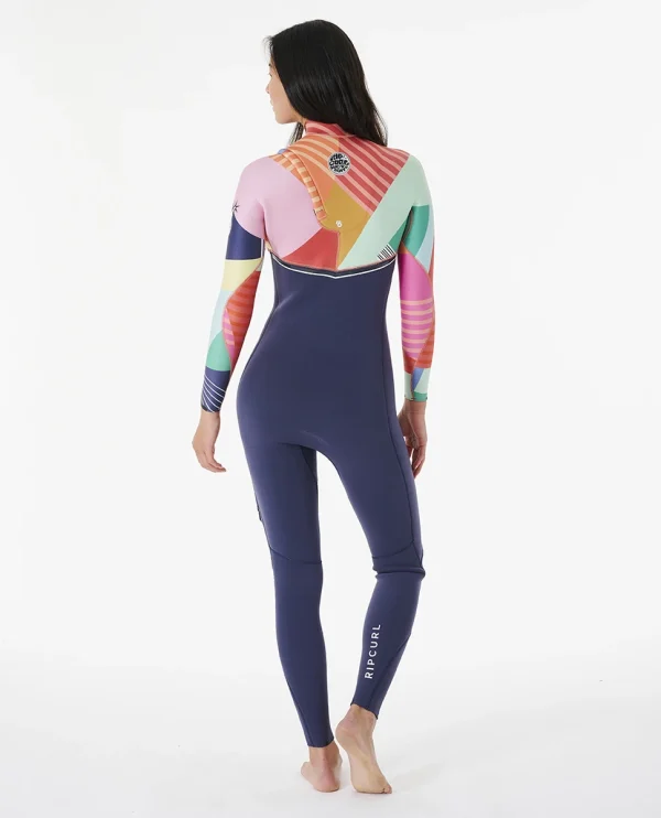 Paris Rip Curl Women E Bomb 4/3 Zip Free Wetsuit 3