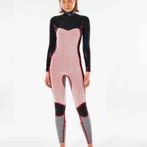 Rip Curl Women Dawn Patrol 4/3 Chest Zip Wetsuit meilleure qualité 13