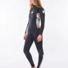 haute qualité Rip Curl Women Dawn Patrol 3/2 Chest Zip Wetsuit 14