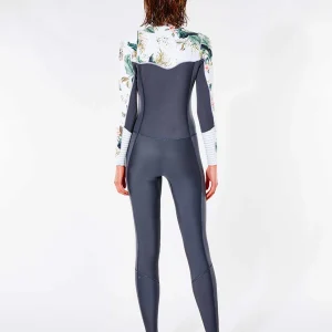 Rip Curl Women Dawn Patrol 3/2 Chest Zip Wetsuit grande qualité 8