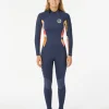 luxe soldes Rip Curl Women Dawn Patrol 4/3 Back Zip Wetsuit 37