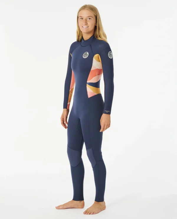 luxe soldes Rip Curl Women Dawn Patrol 4/3 Back Zip Wetsuit 3