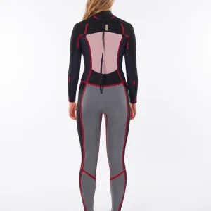 en ligne vente Rip Curl Women Dawn Patrol 5/3 Back Zip Wetsuit 16