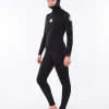 Rip Curl Women Dawn Patrol 5/4 Chest Zip Wetsuit grand choix 19