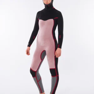 Rip Curl Women Dawn Patrol 5/4 Chest Zip Wetsuit grand choix 20