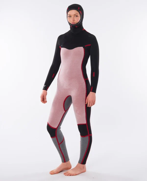 Rip Curl Women Dawn Patrol 5/4 Chest Zip Wetsuit grand choix 7