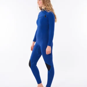 offre spéciale Rip Curl Women E Bomb 4/3 Zip Free Wetsuit 18