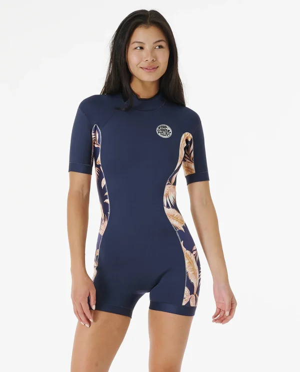 bas prix Rip Curl Women Dawn Patrol 2/2 Short Sleeve – Wetsuit 1