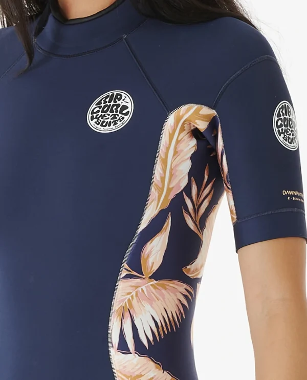 bas prix Rip Curl Women Dawn Patrol 2/2 Short Sleeve – Wetsuit 6